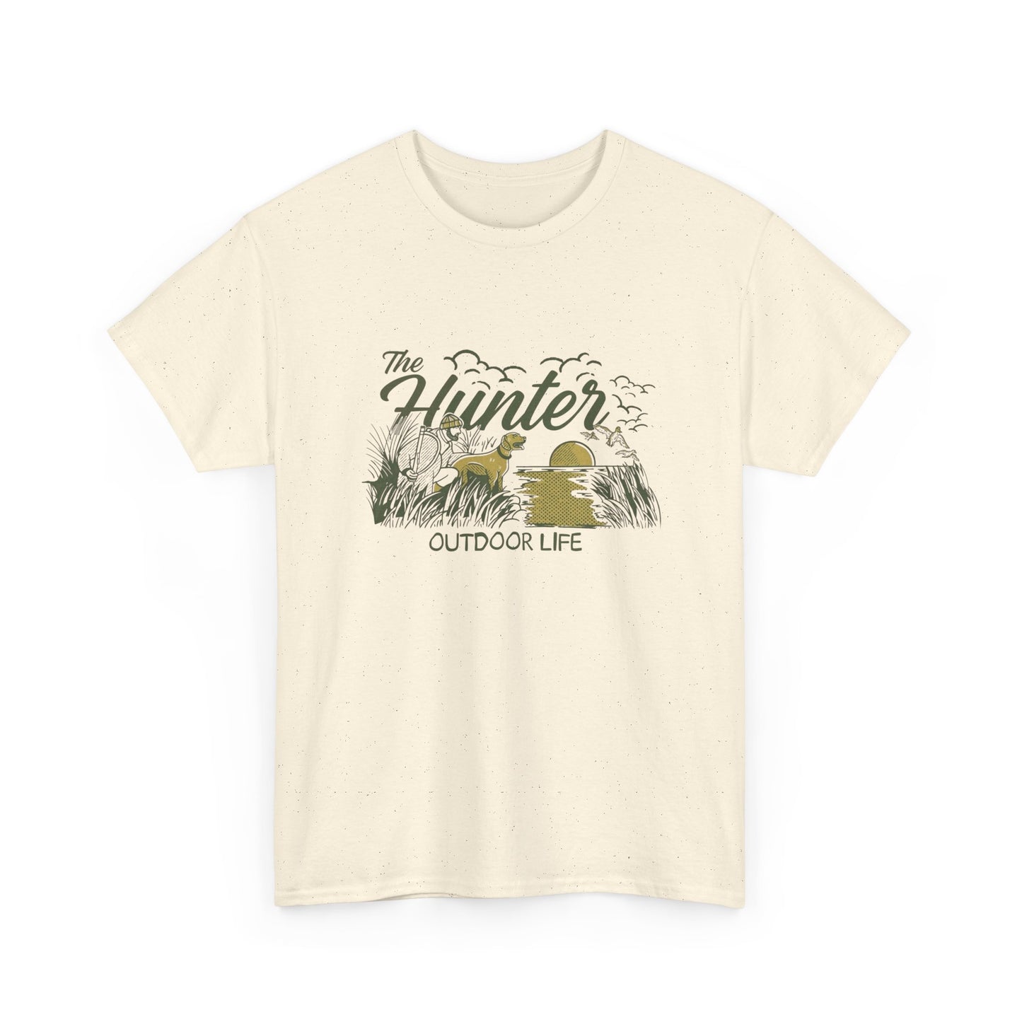The Hunter Outdoor Club Graphic T Shirt Unisex Heavy Cotton Tee