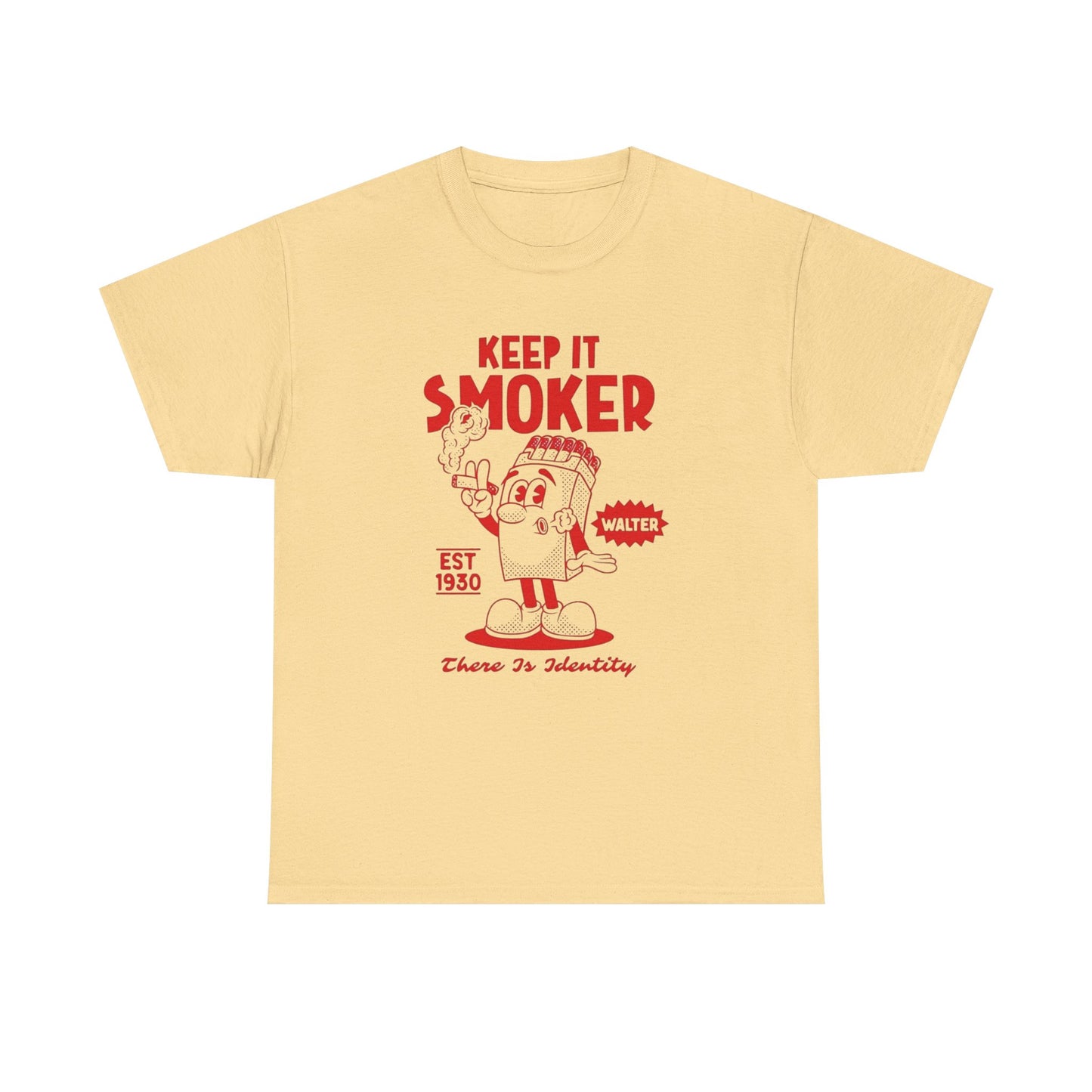 Keep It Smoker Graphic T Shirt Unisex Heavy Cotton Tee