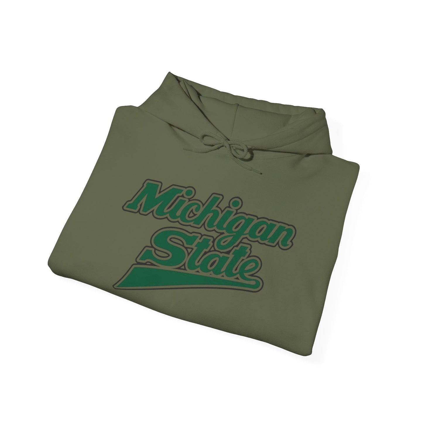 Michigan State Graphic Hoodie Heavy Blend Sweatshirt NEW