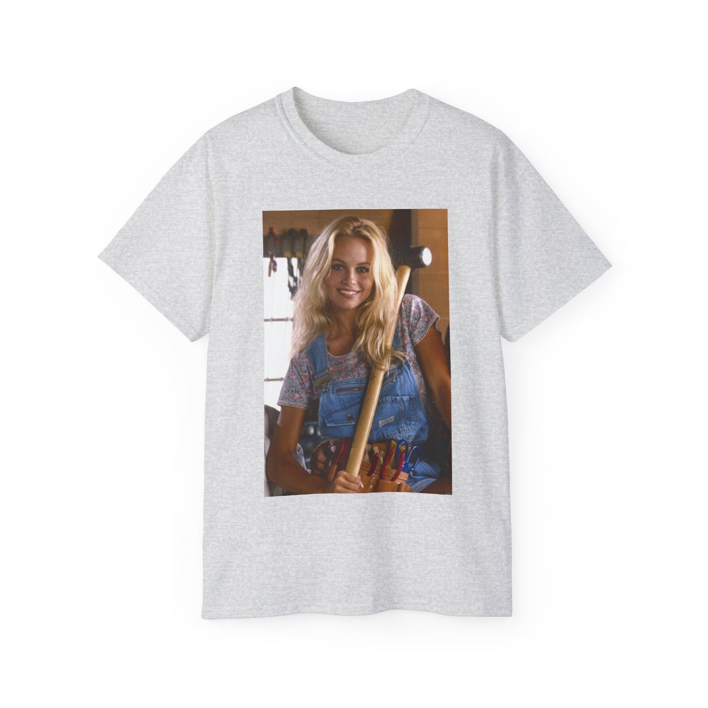 Pam Anderson playboy tool time 90s vintage Unisex Ultra Cotton Tee