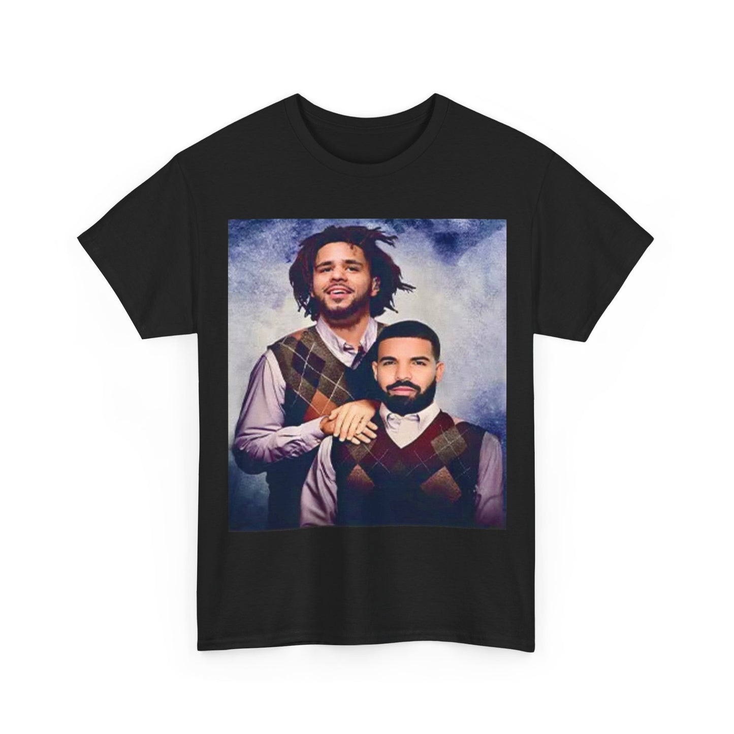 Drake T-shirt j Cole Stepbrothers tee hip hop vintage  funny tour Heavy Cotton