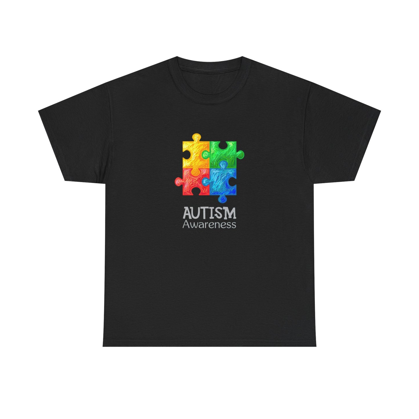 Autism Tshirt awareness health care nursing mental health Unisex Heavy Cotton
