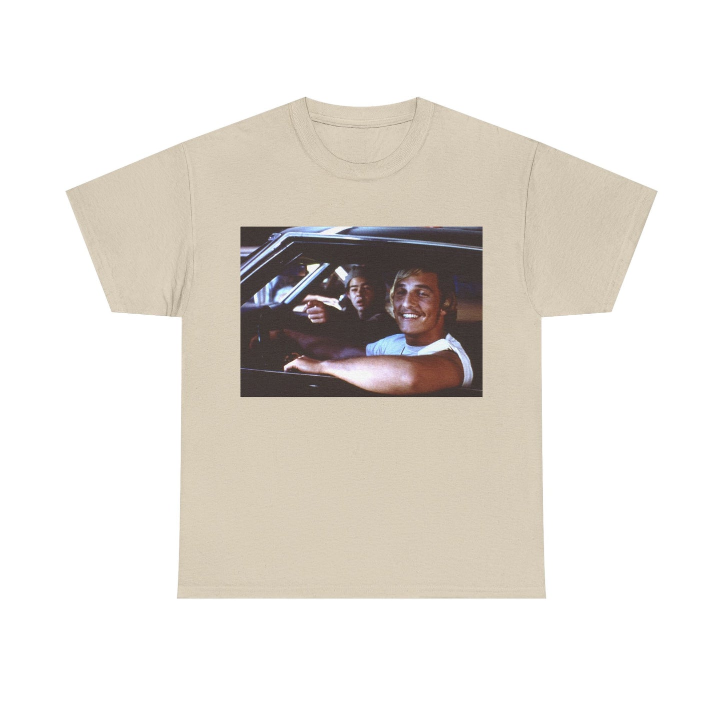 Dazed and Confused Tshirt Vintage Movie Poster Retro Texas Unisex Heavy Cottonn