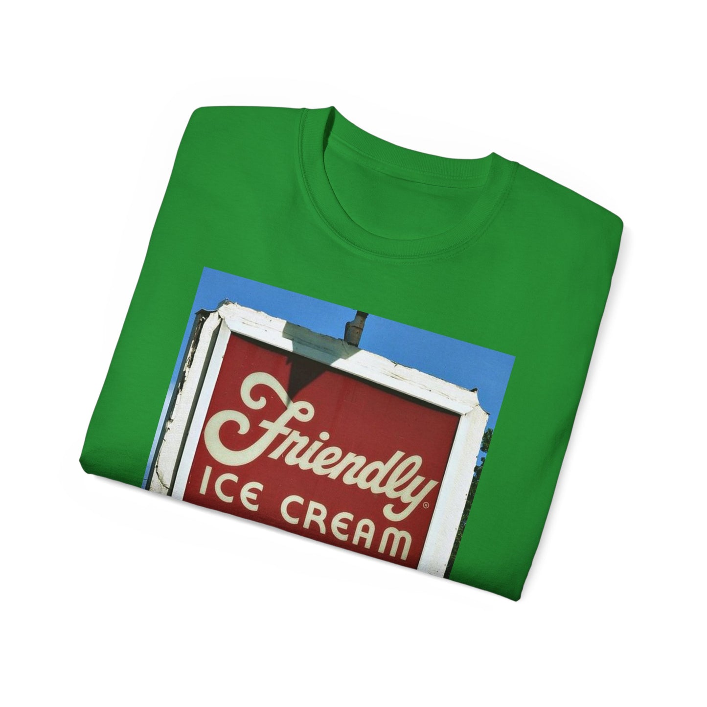 Friendlys ice cream T-shirt vintage New England restaurant chef Ultra Cotton Tee