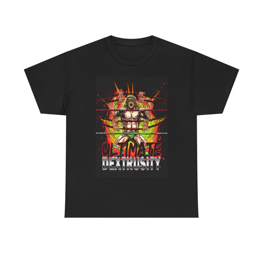 Ultimate Warrior Tshirt Vintage Wrestling WWE UFC Retro Unisex Heavy Cotton Tee