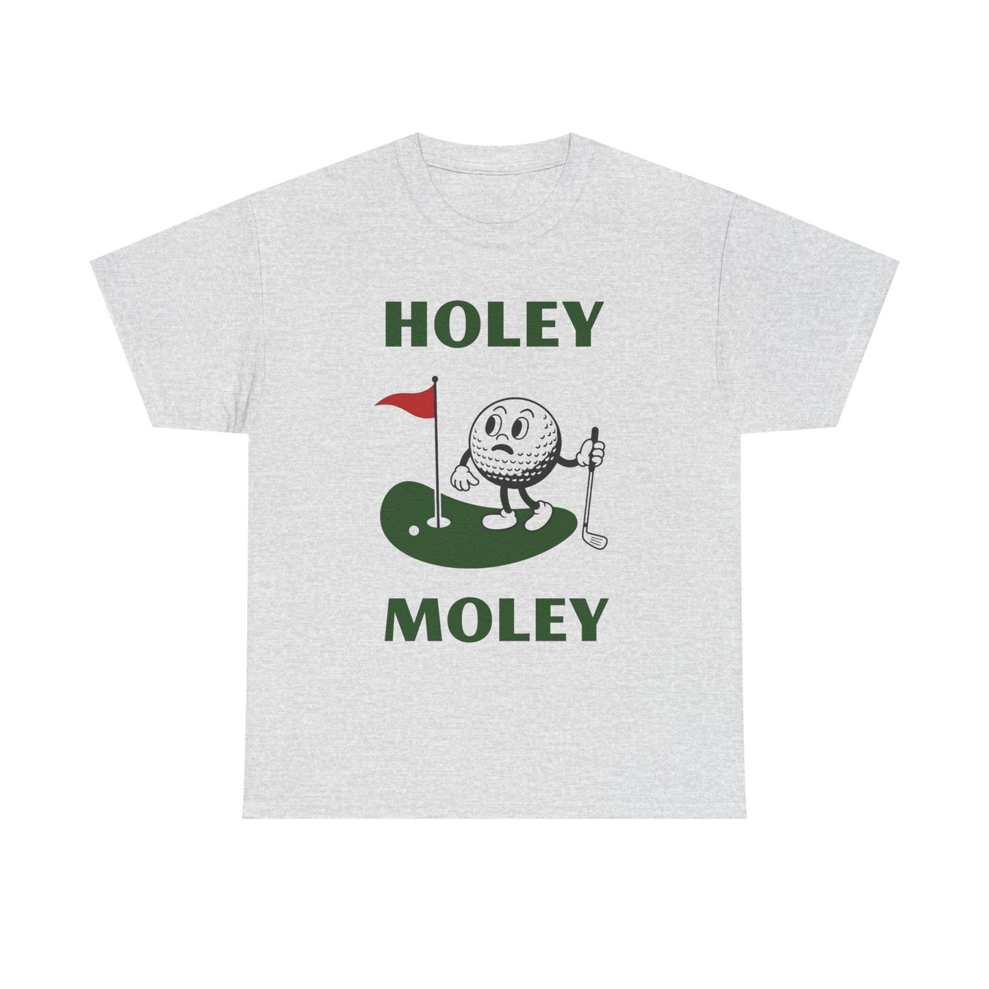 Holey Moley Golf Graphic T Shirt ADULT NEW