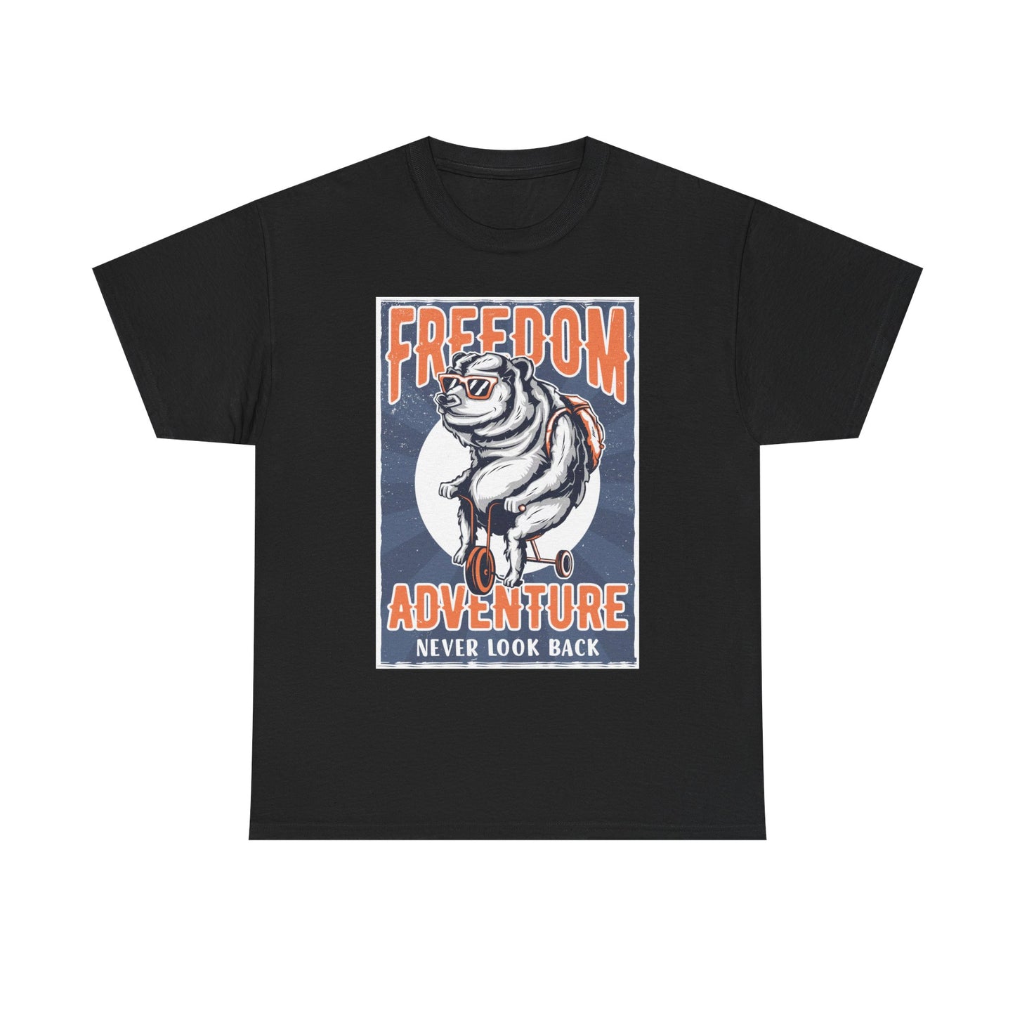 Freedom Adventure Graphic T Shirt Adult NEW Unisex Heavy Cotton Tee