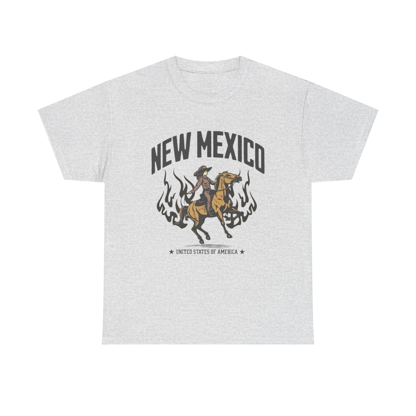 New Mexico Cowboys Graphic T Shirt ALL SIZES Tee Unisex Heavy Cotton