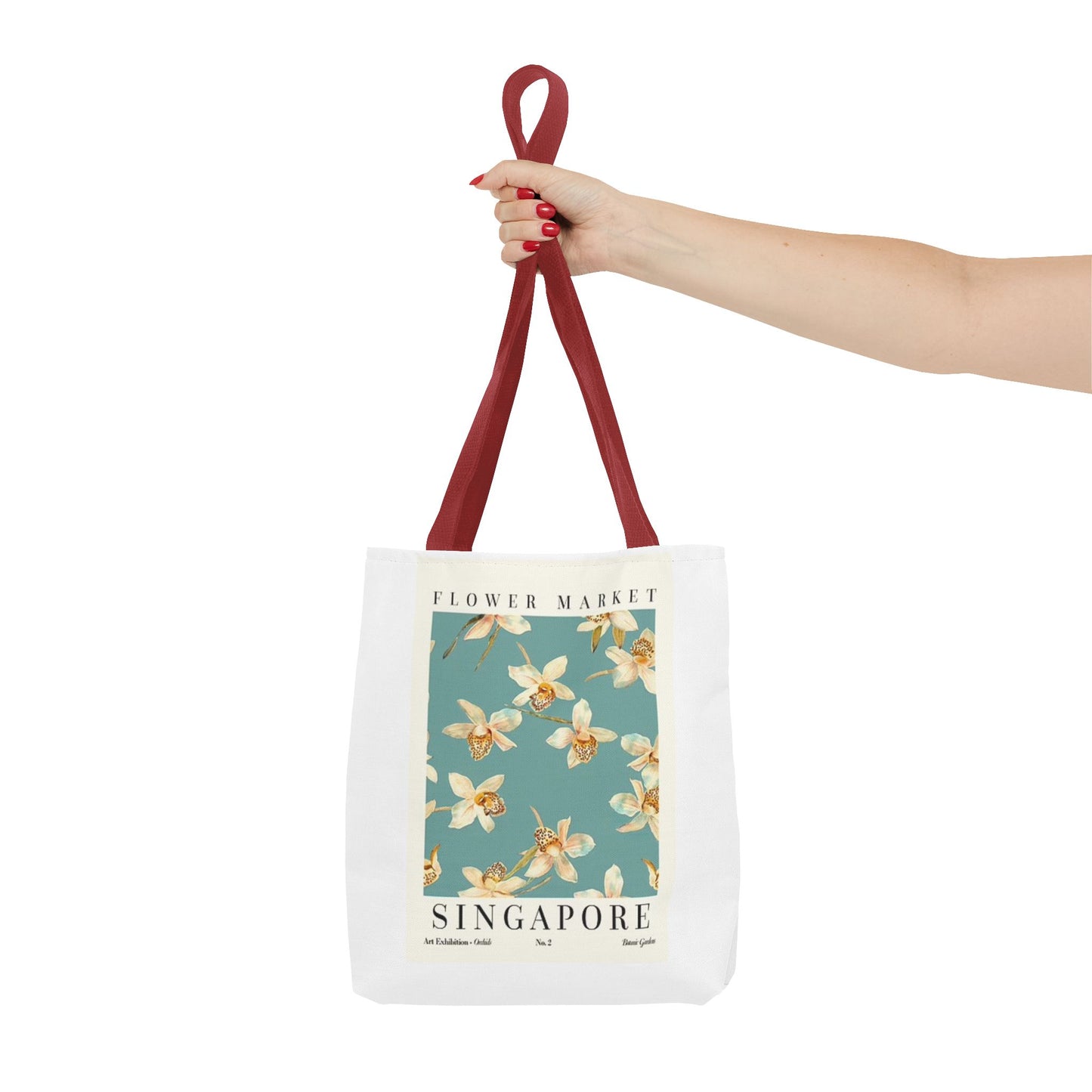 Flower Market Singapore BRAND NEW Tote Bag (AOP)