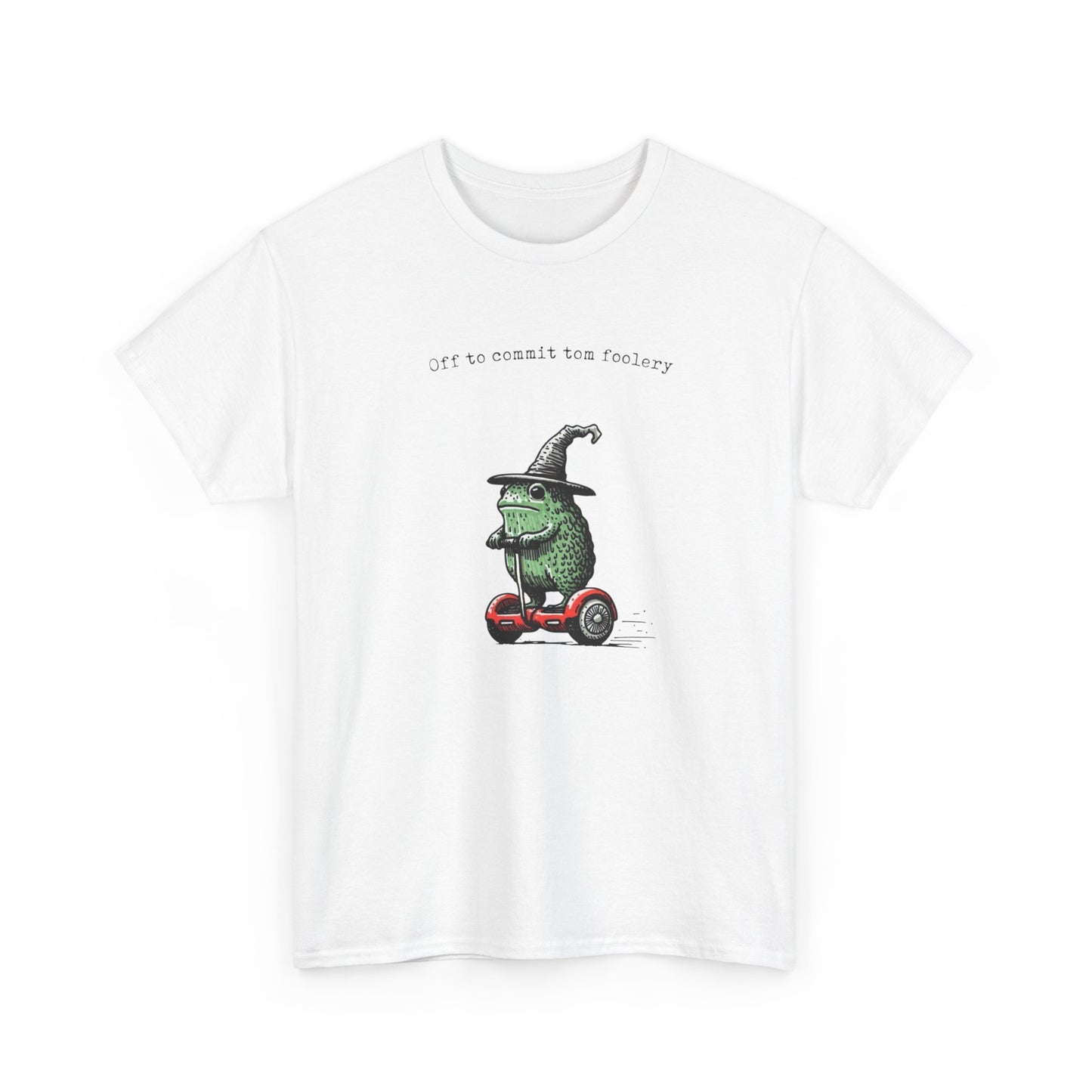 Off To Commit Tomfoolery Graphic T-Shirt Men's Women's Heavy Cotton Tee NEW GIFT