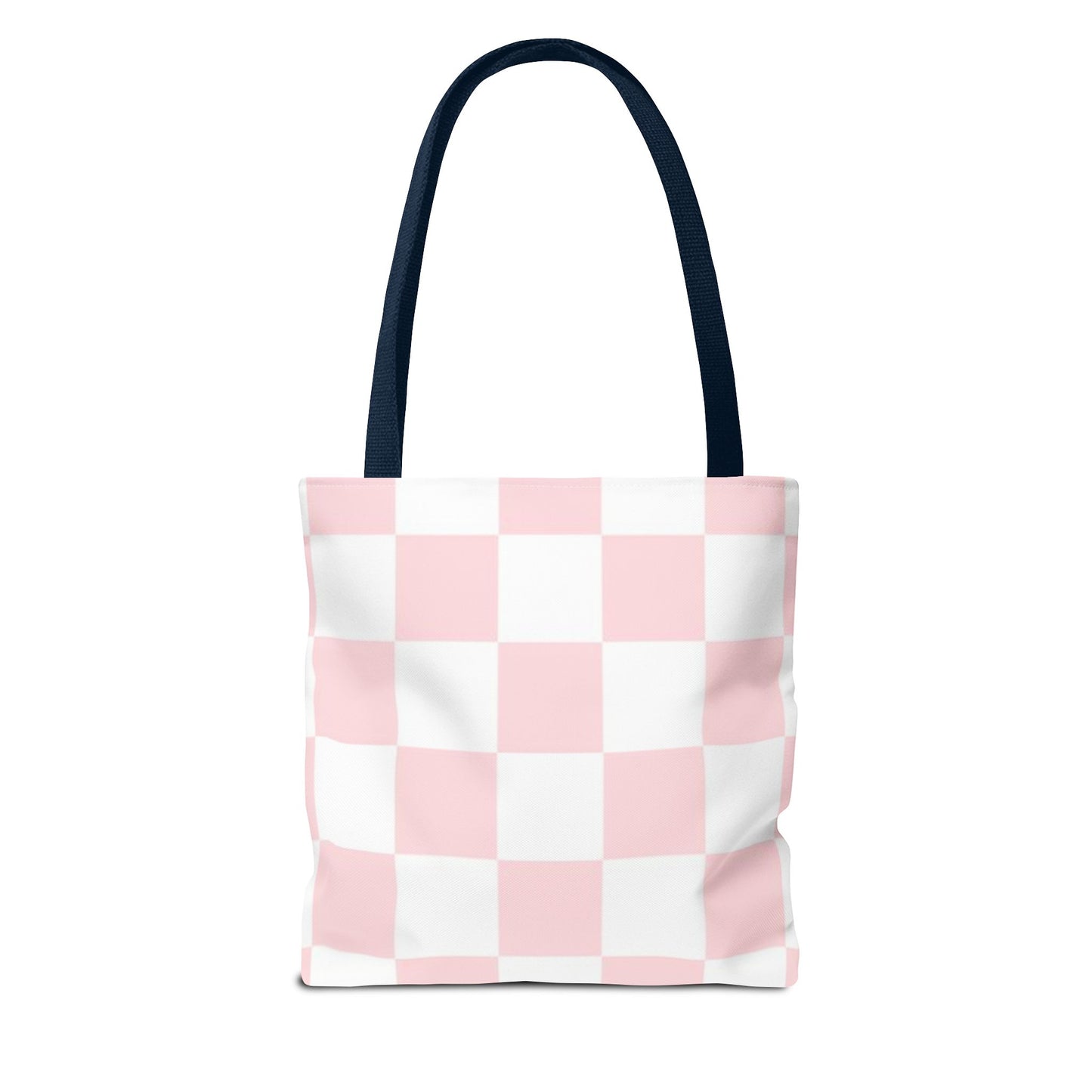 Pink And White Brand New Tote Bag (AOP)
