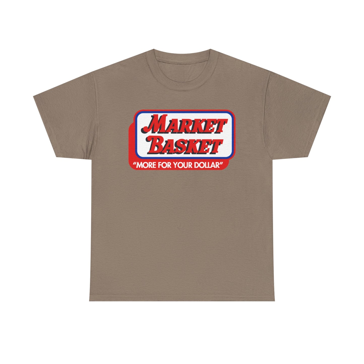 Boston vintage New England market basket patriots Heavy Cotton Tee