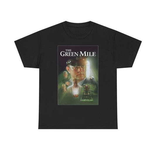 The Green Mile Movie Poster Shirt Vintage Graphic Retro Unisex Heavy Cotton Tee