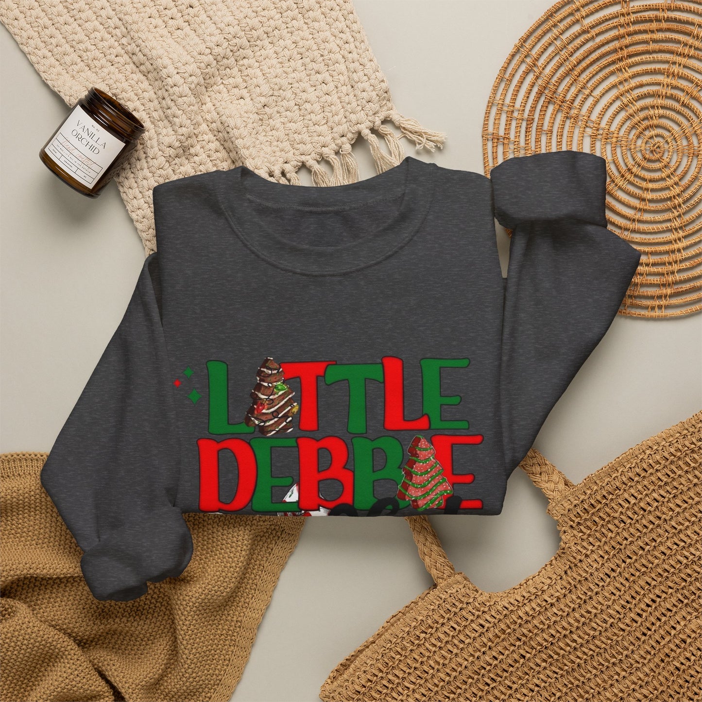Little Debbie Slut Funny Christmas Sweater NEW Heavy Blend™ Crewneck Sweatshirt