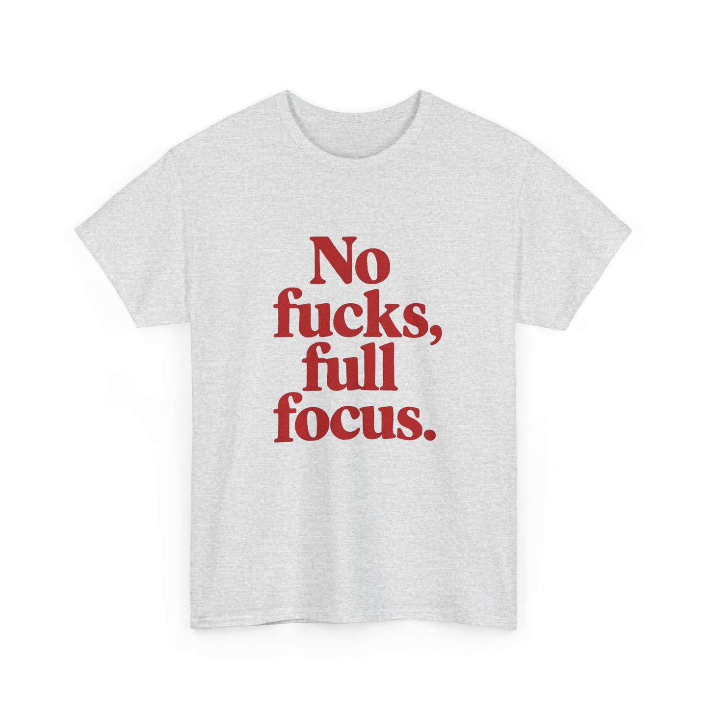 Full Focus Motivation Graphic T Shirt NEW ADULT Unisex Heavy Cotton Tee