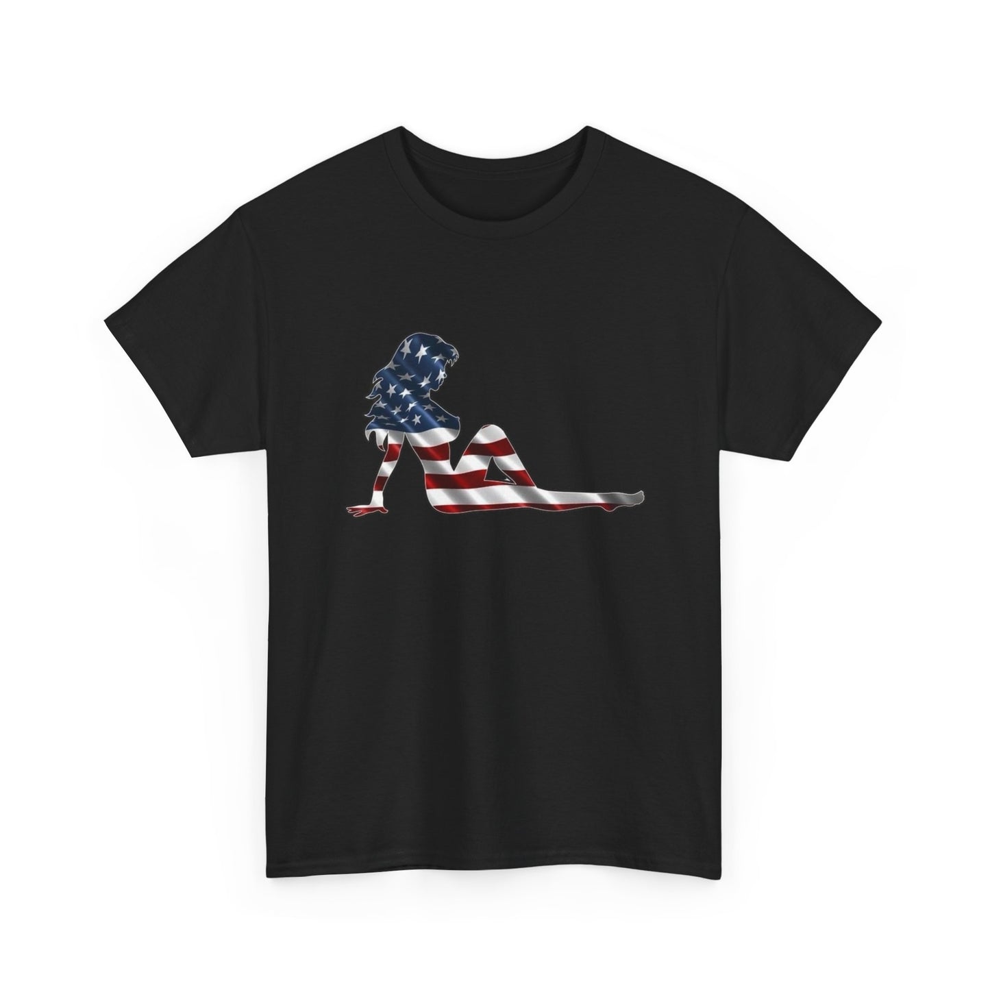 USA Pinup Model Graphic T Shirt NEW Unisex Heavy Cotton Tee