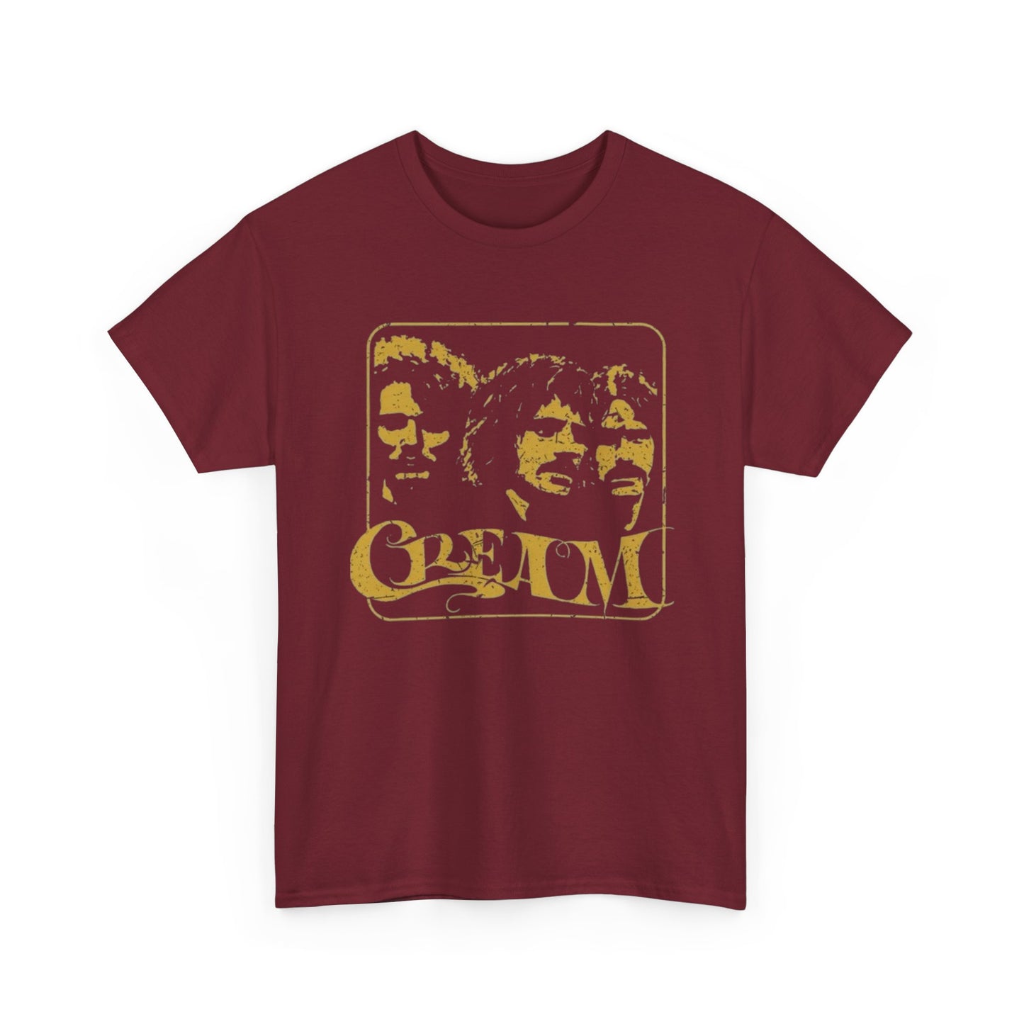 Cream Vintage Rock Graphic T Shirt NEW ADULT Tee