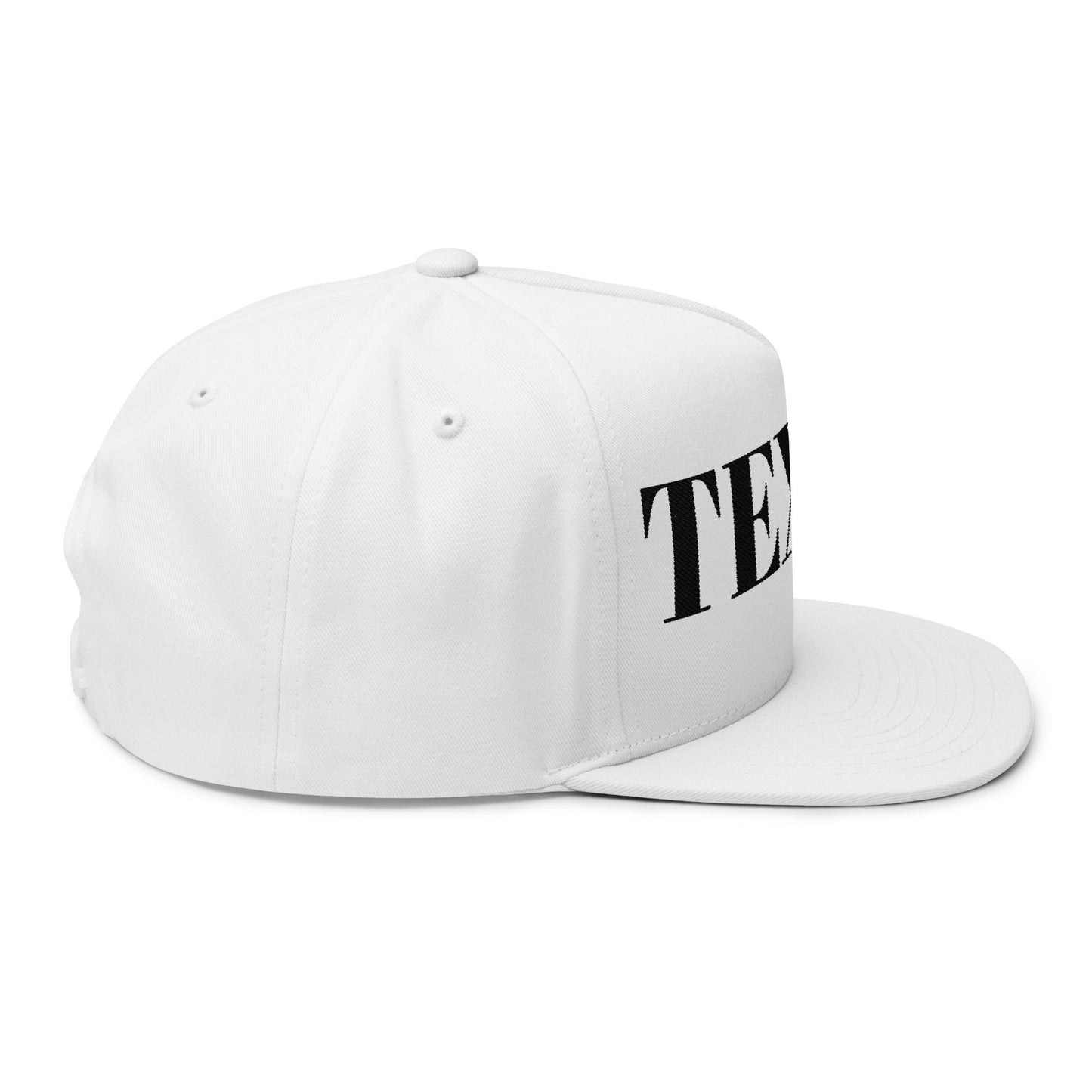 Flat Bill Cap (Embroidery)