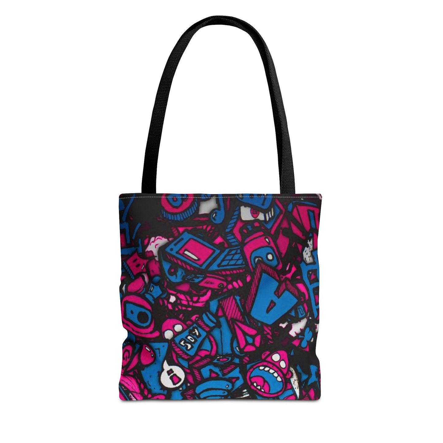 Cartoon Characters All Over Print BRAND NEW Purse, Pocketbook,Travel Tote Bag