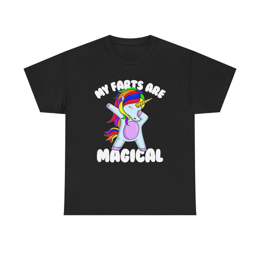 My Farts Are Magical Funny Graphic T Shirt NEW Unisex Heavy Cotton Tee