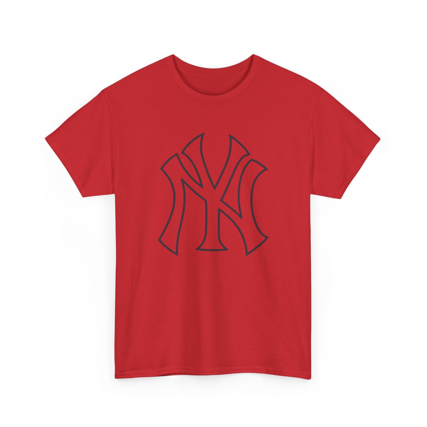 New York Emblem Logo Graphic T Shirt S-5XL Unisex Heavy Cotton Tee