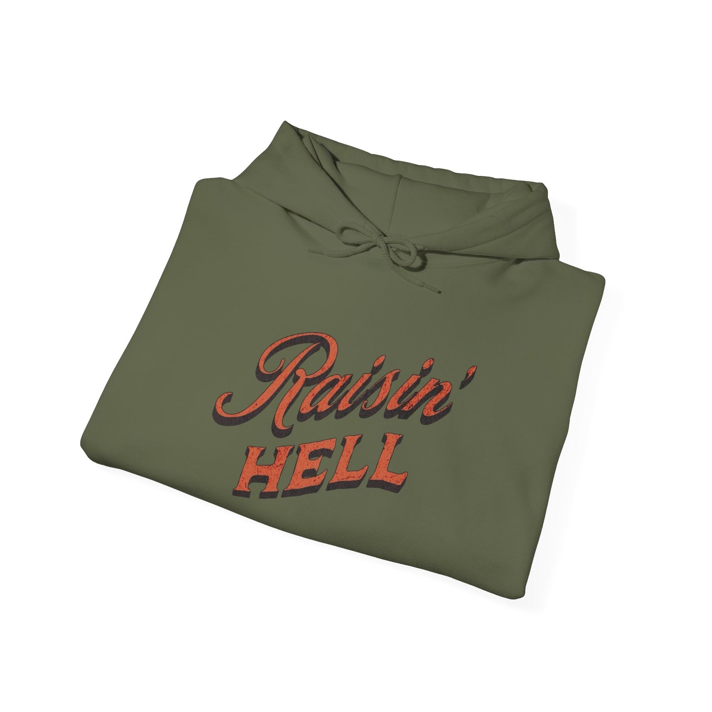 Raisin Hell Graphic Hoodie Heavy Blend™ NEW Sweatshirt