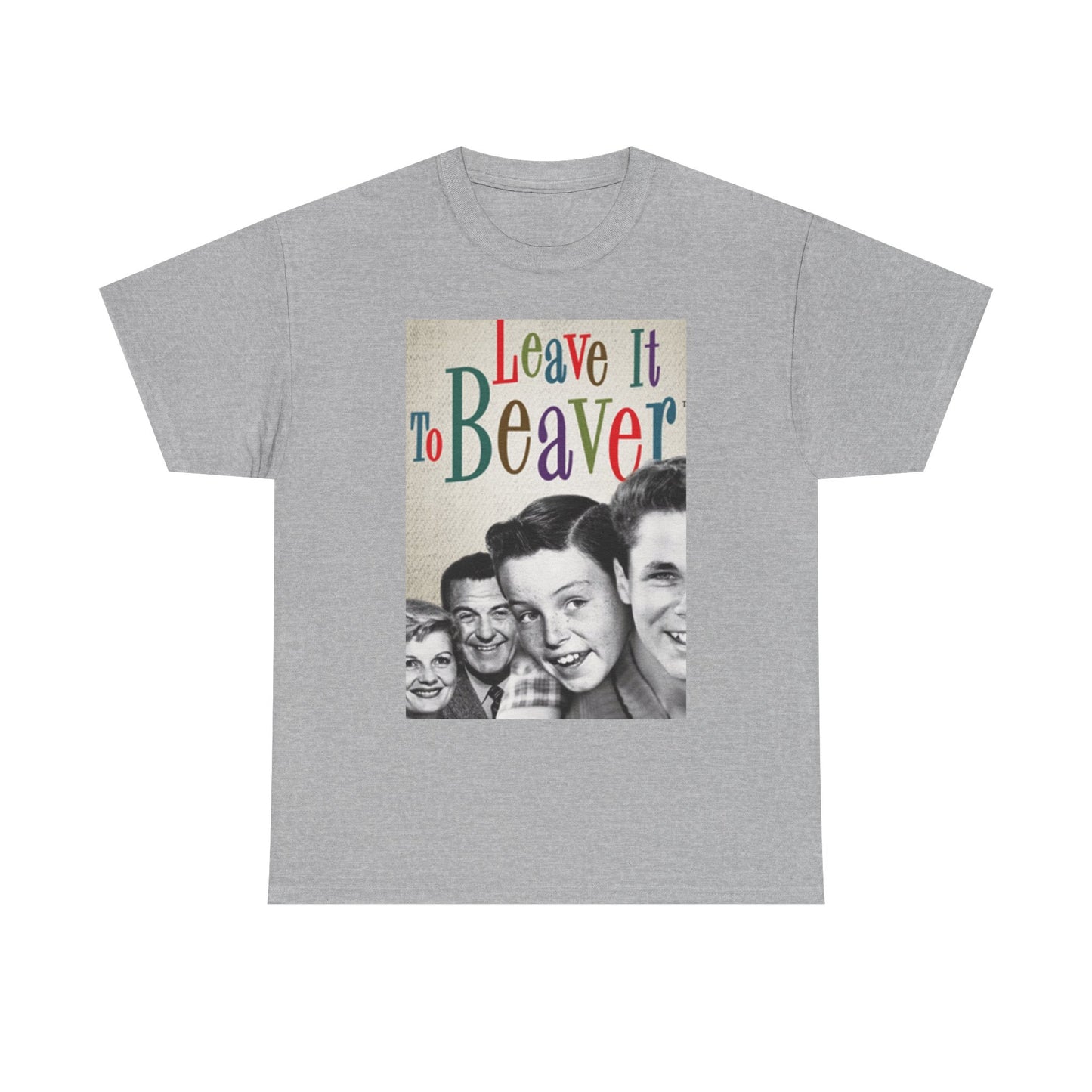 Leave It To Beaver Graphic T Shirt Vintage Unisex Heavy Cotton Tee