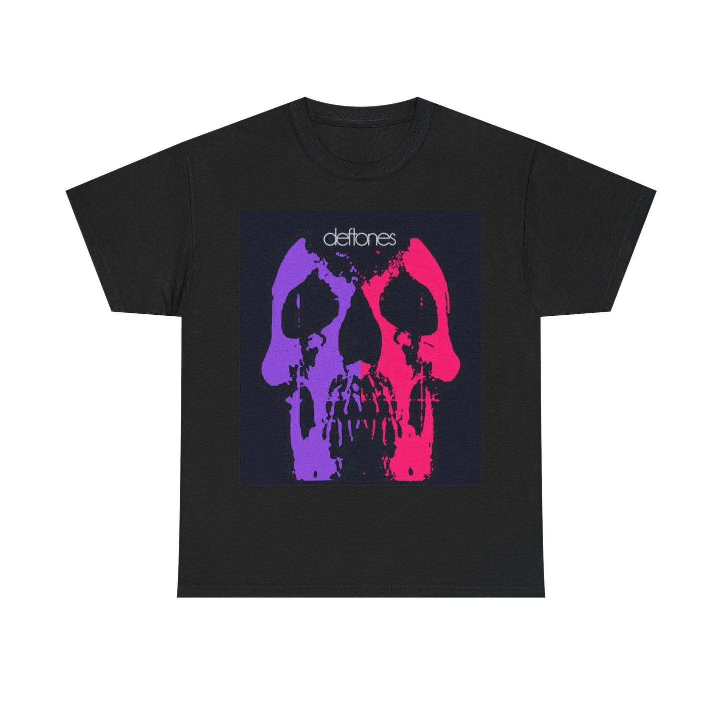 Deftones Rock Shirt Vintage Poster Skull Merch Unisex Heavy Cotton Tee