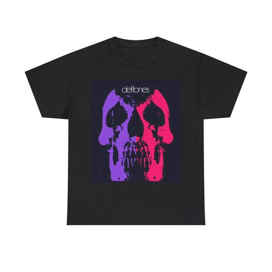 Deftones Rock Shirt Vintage Poster Skull Merch Unisex Heavy Cotton Tee