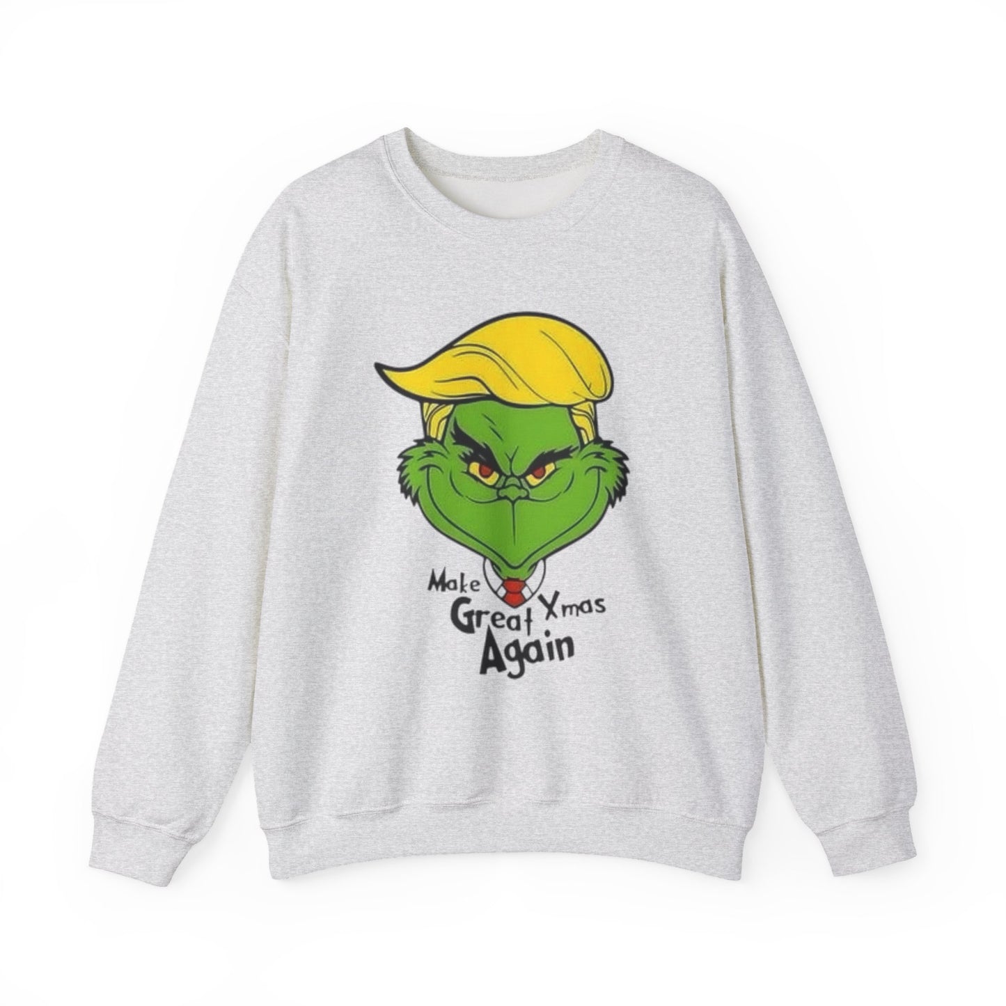Make Christmas Great Again Funny Sweater NEW Heavy Blend™ Crewneck Sweatshirt