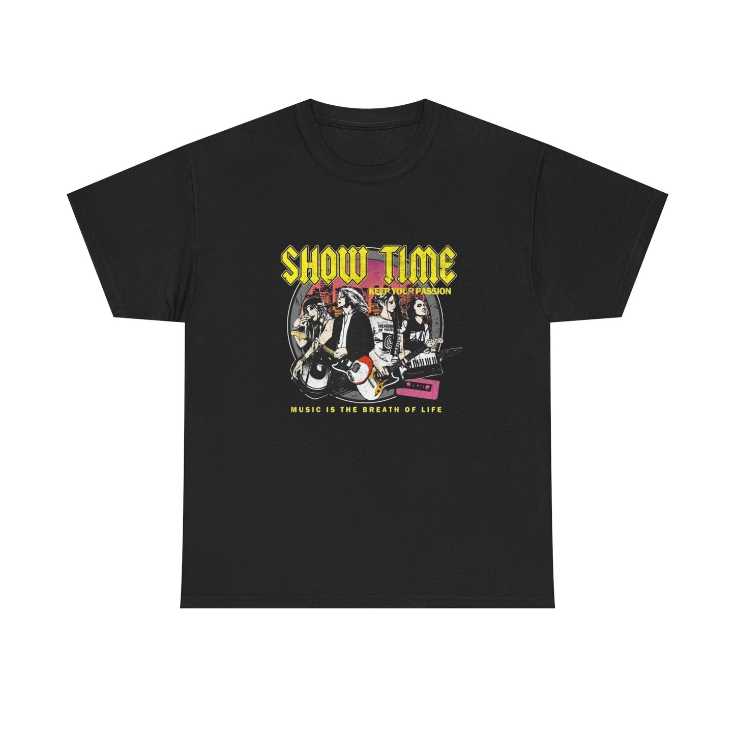 Showtime Music Graphic T Shirt NEW Adult Cotton