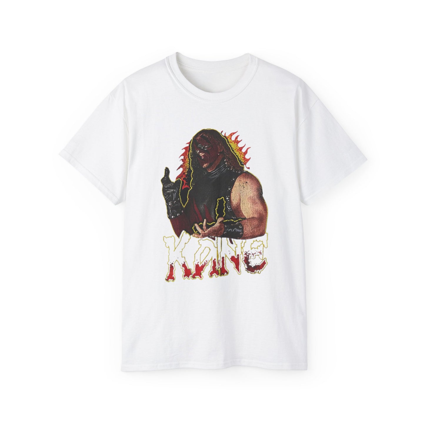 WWF wrestling shirt retro Kane wwe 90s vintage Unisex Ultra Cotton Tee graphic