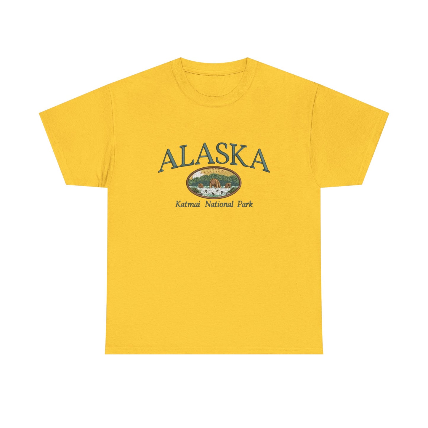 Alaska Graphic T Shirt NEW Unisex Heavy Cotton Tee