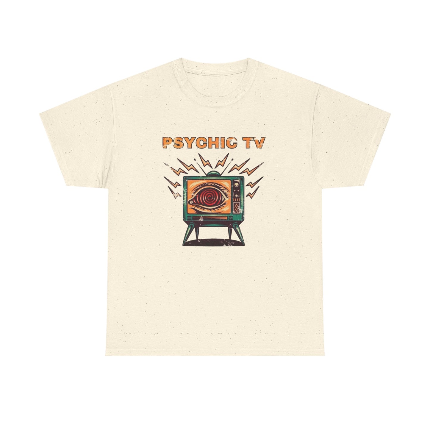 Physic TV Retro Graphic T Shirt NEW ADULT Unisex Heavy Cotton Tee