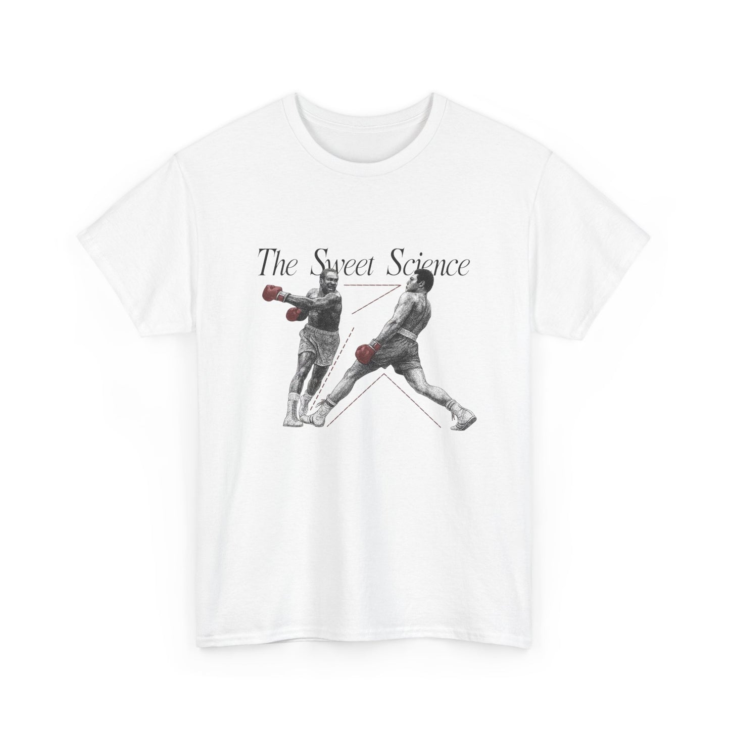 Boxing The Sweet Science Graphic T Shirt Heavy Cotton Tee NEW ADULT UNISEX