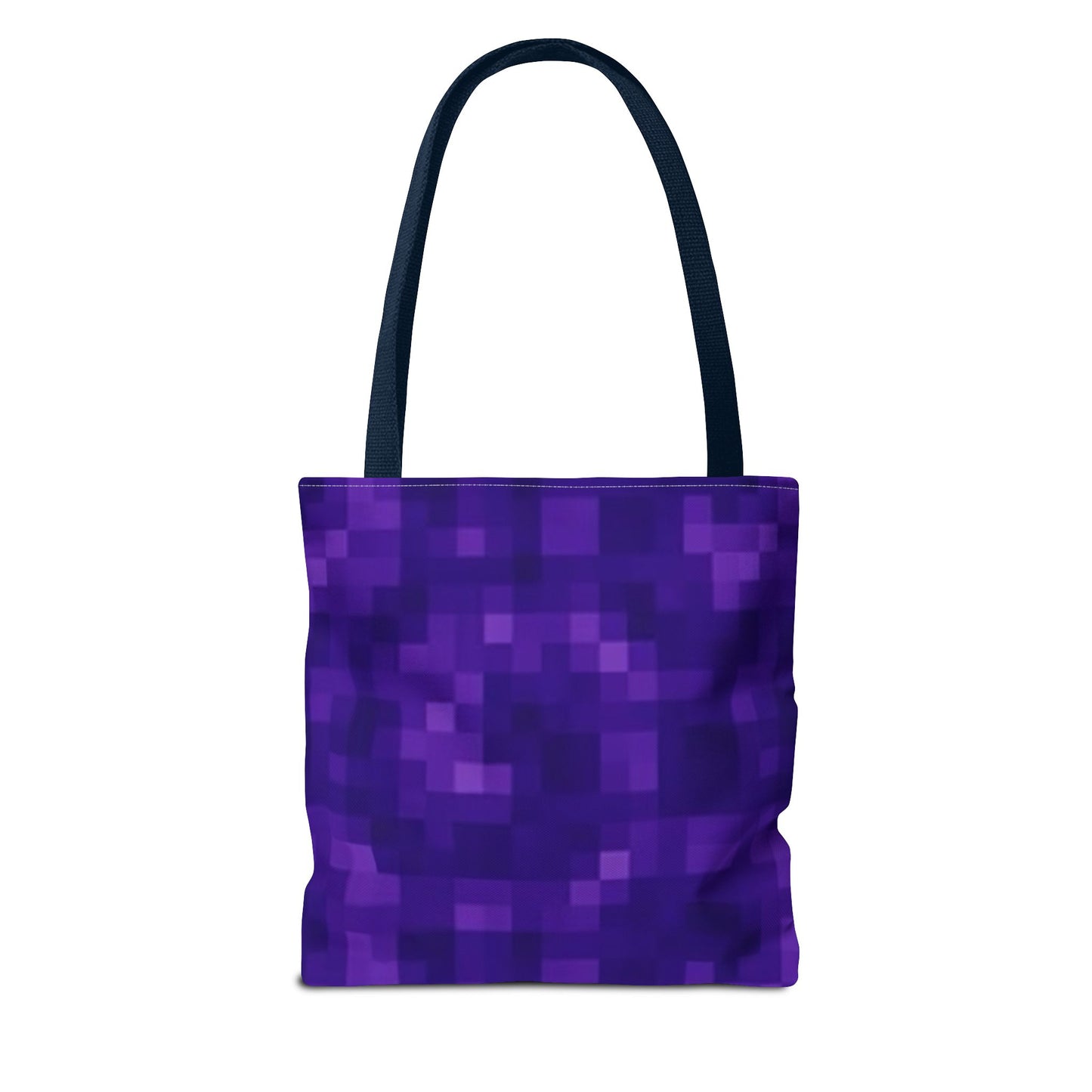 90s Pixelated Purple Multi Color BRAND NEW MODERN Tote Bag (AOP)