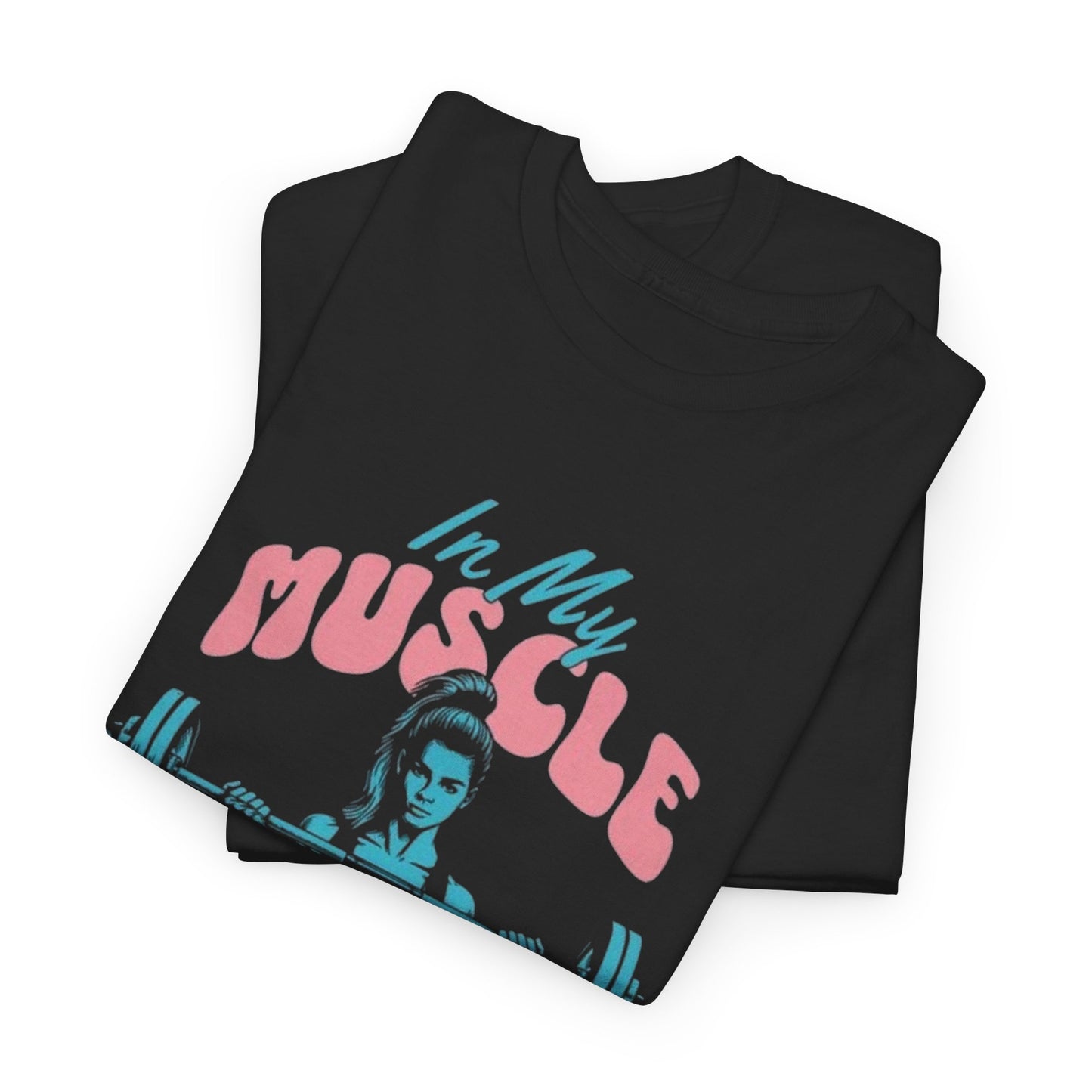 GYM Muscle Mommy Era Retro Graphic T Shirt Heavy Cotton Tee NEW ADULT UNISEX