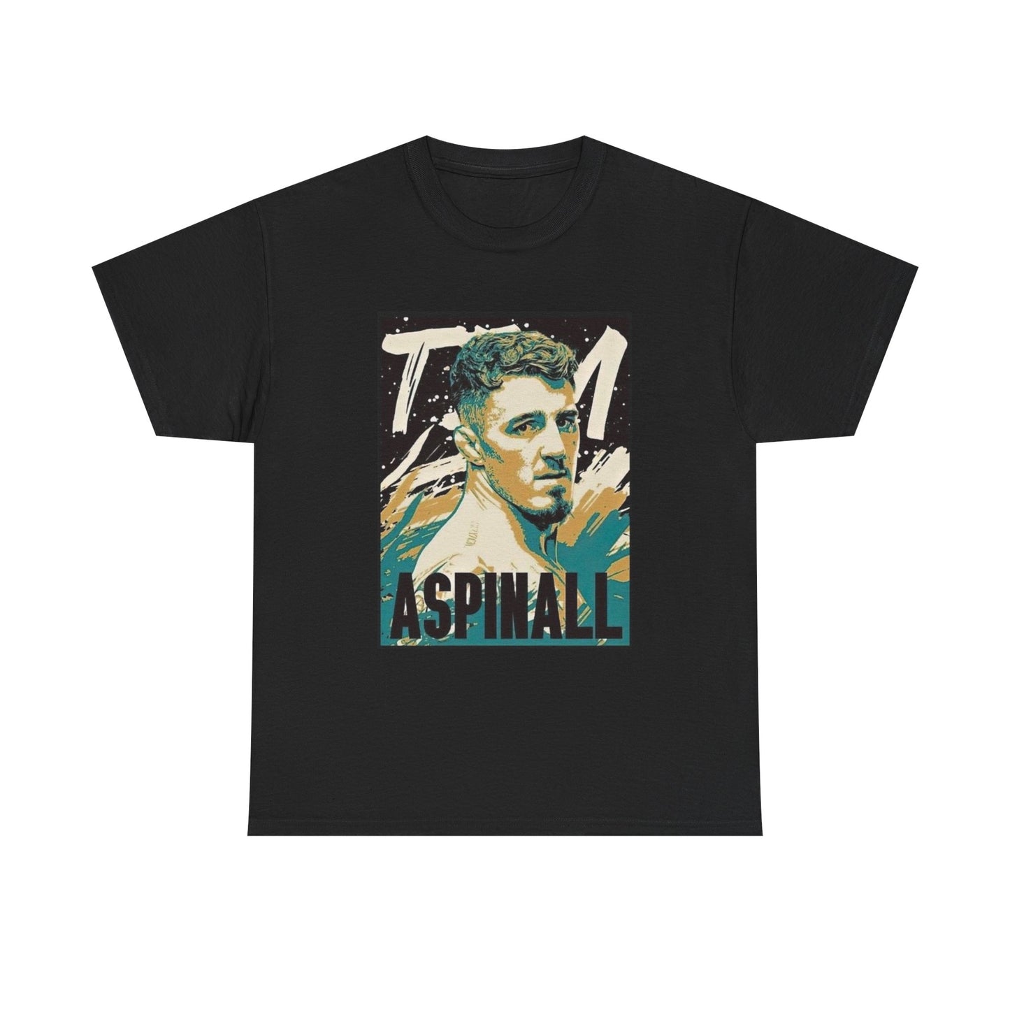 Tom Aspinall Tshirt UFC Merch MMA Poster Heavyweight Unisex Heavy Cotton Retro