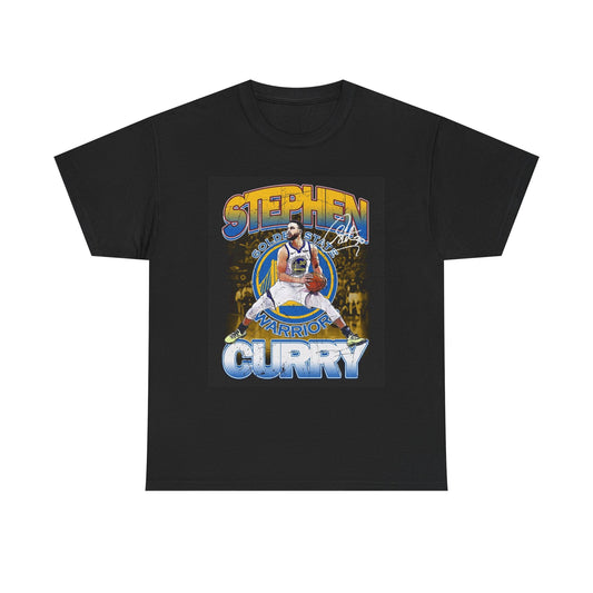 Steph Curry Graphic T Shirt Vintage Warriors Unisex Heavy Cotton Tee