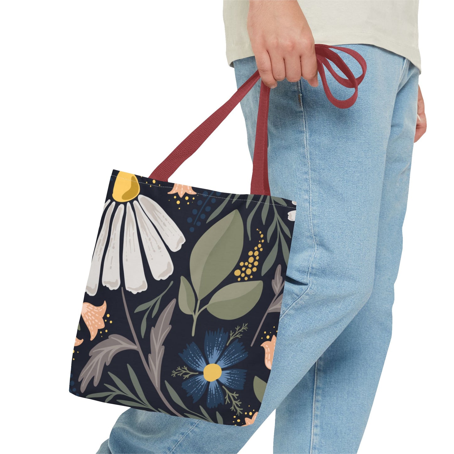 Floral BRAND NEW Modern Purse - Pocketbook - Travel Tote Bag (AOP)