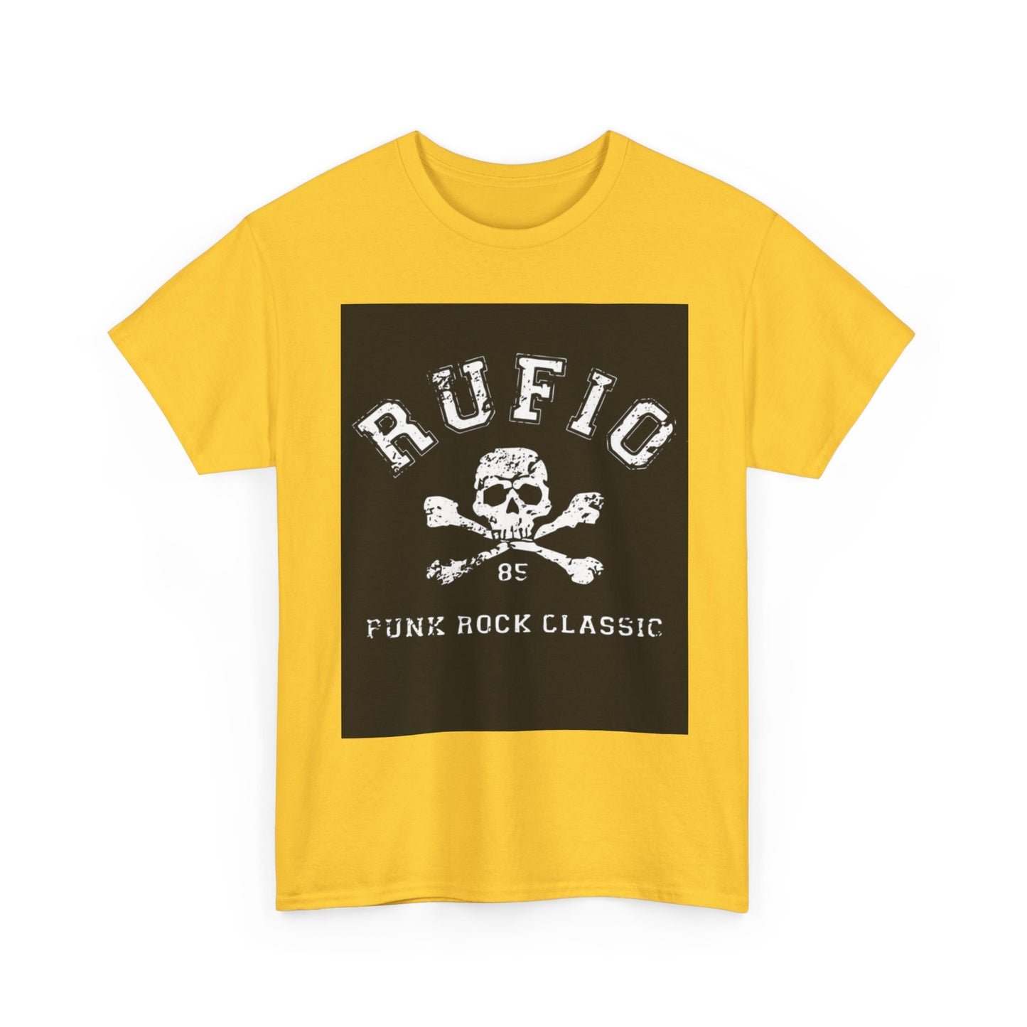 Rufio Tshirt Vintage Punk Rock band merch retro Unisex Heavy Cotton Tee