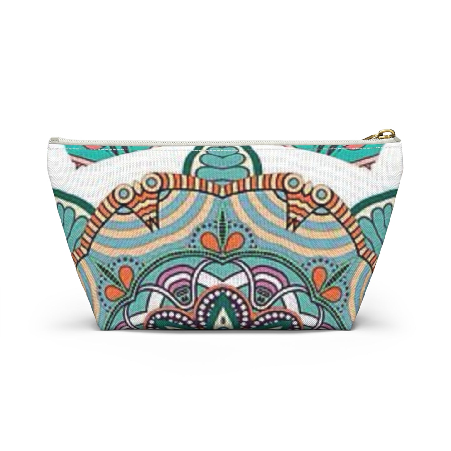 Morrocan All Over Print Travel Bag Multi Color Accessory Pouch w T-bottom 2