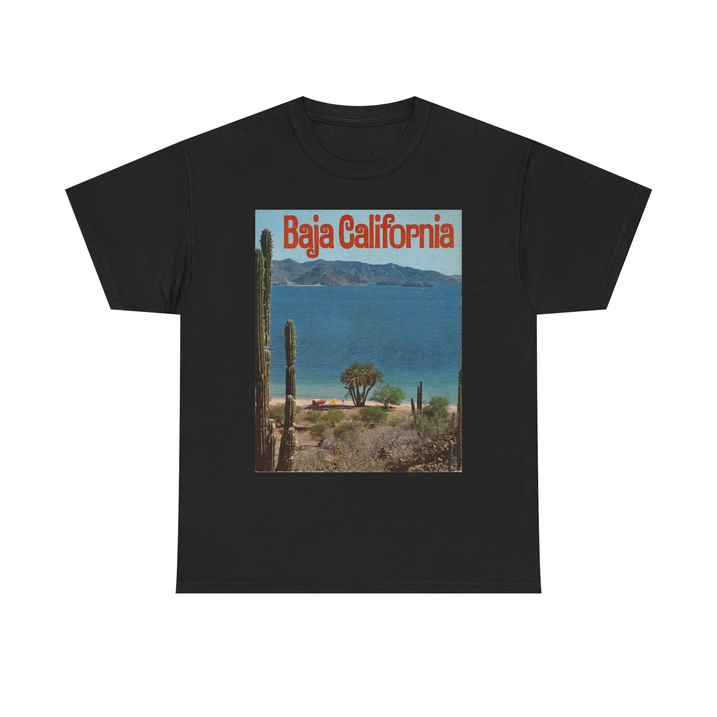 Baja California Graphic T Shirt Unisex Heavy Cotton Tee Gift