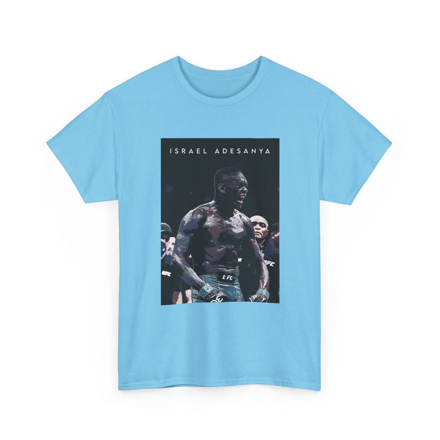 Israel Adesanya Tshirt Poster MMA UFC Merch Champ Graphic Unisex Heavy Cotton