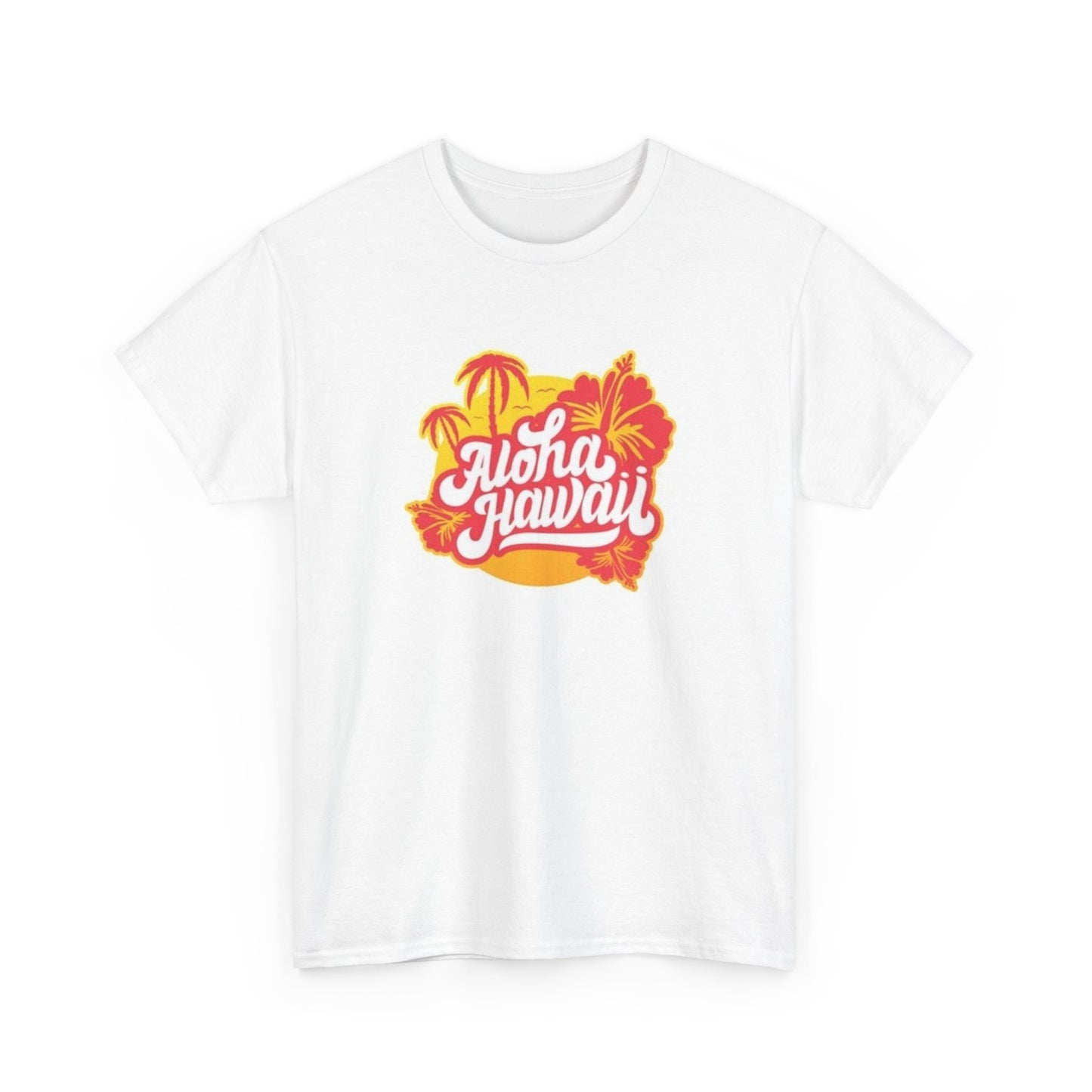 Hawaiian State Logo BRAND NEW Apparel T Shirt Unisex Unisex Heavy Cotton Tee