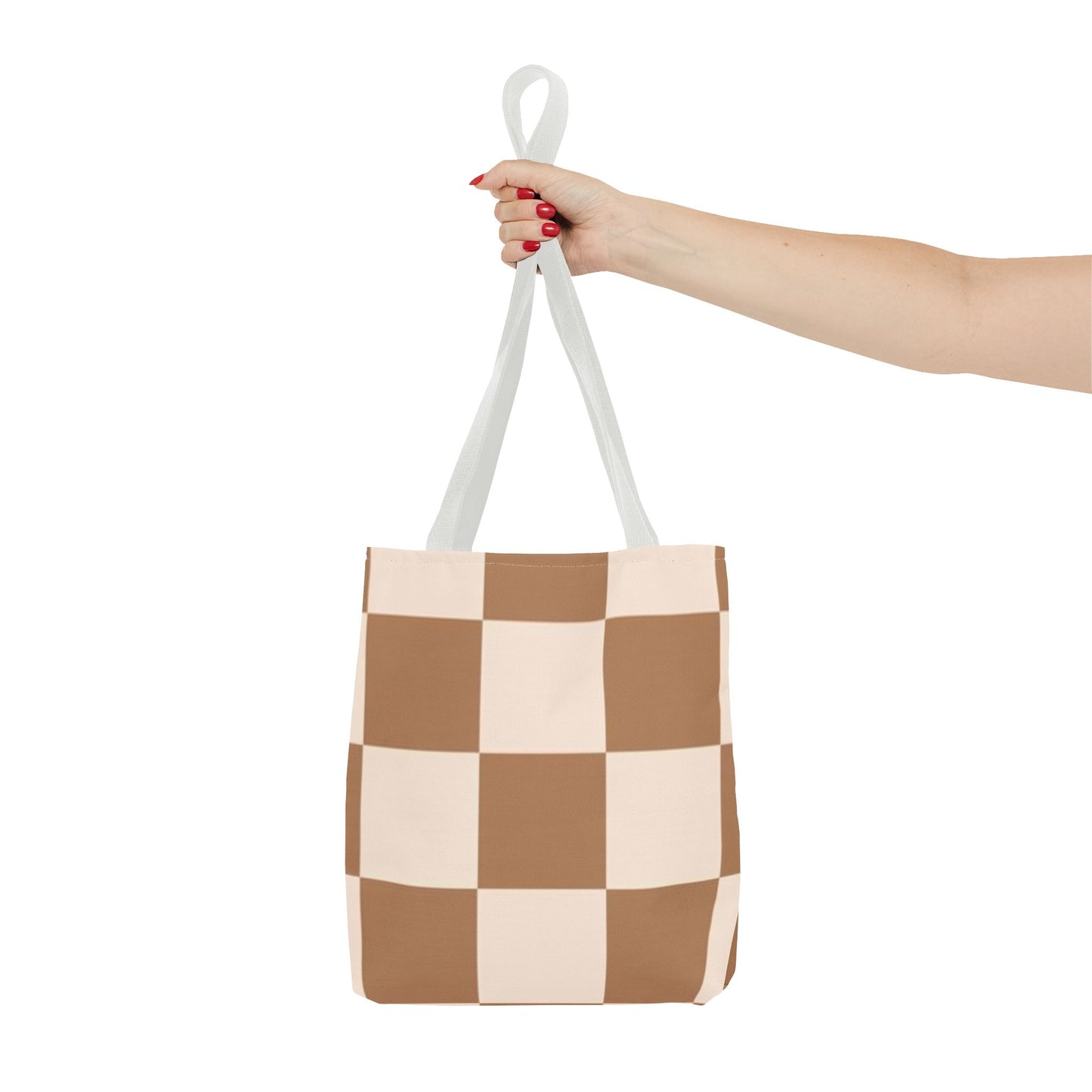 Modern Checkered All Over Print BRAND NEW Purse - Pocketbook - Travel Tote Bag