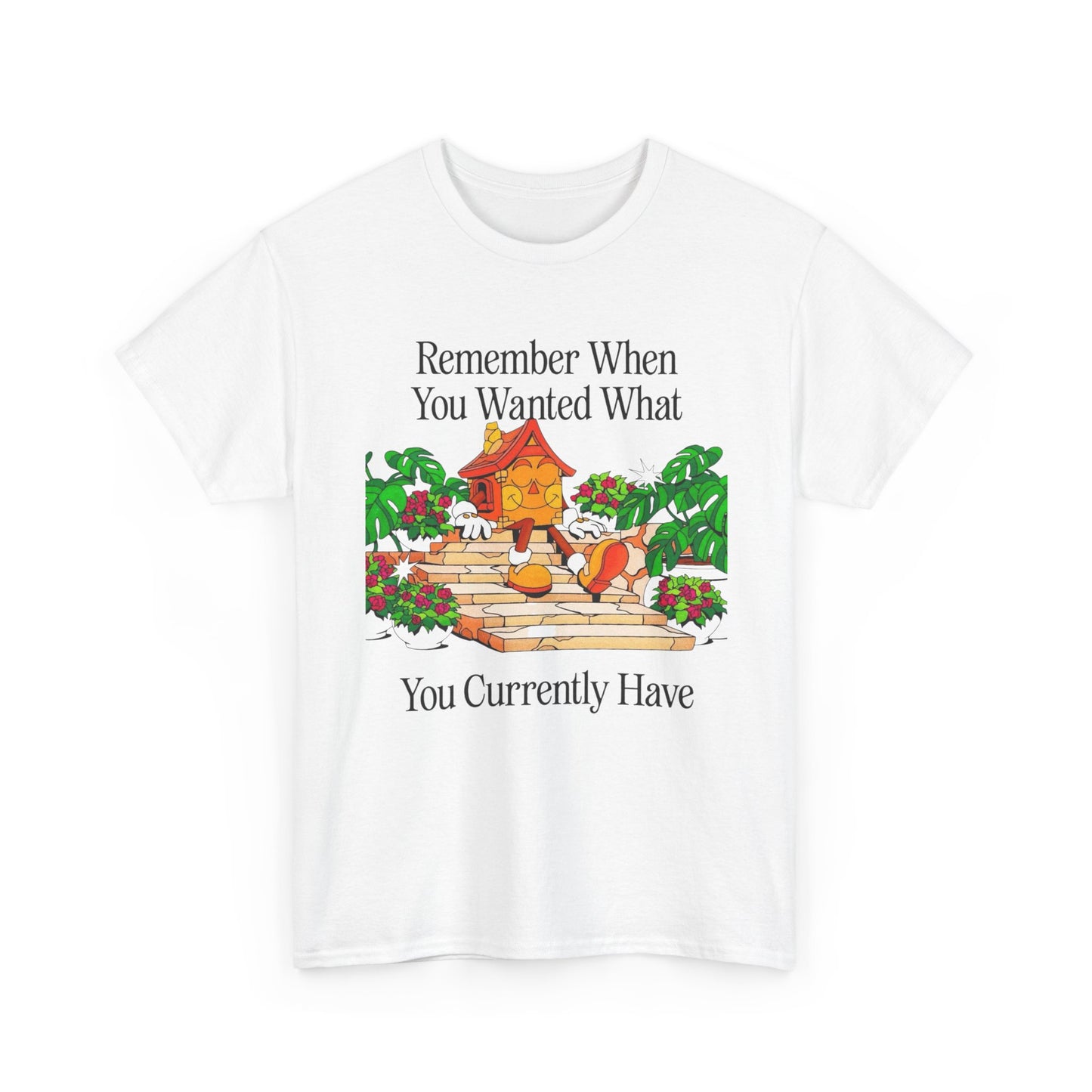 Remember The Journey Graphic T Shirt Unisex Heavy Cotton Tee