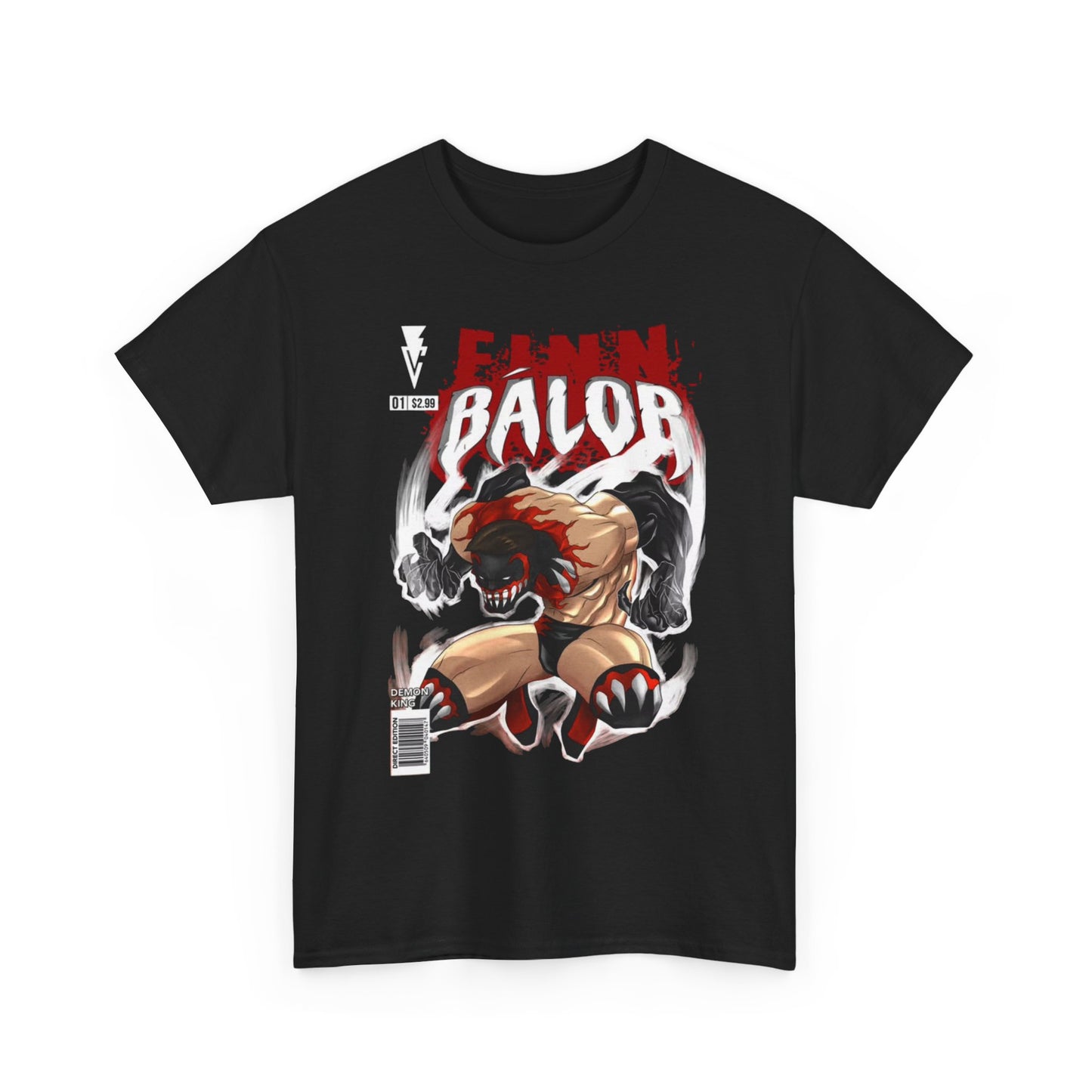 Finn Balor Vintage Wrestling T Shirt Graphic Men's Heavy Cotton Tee
