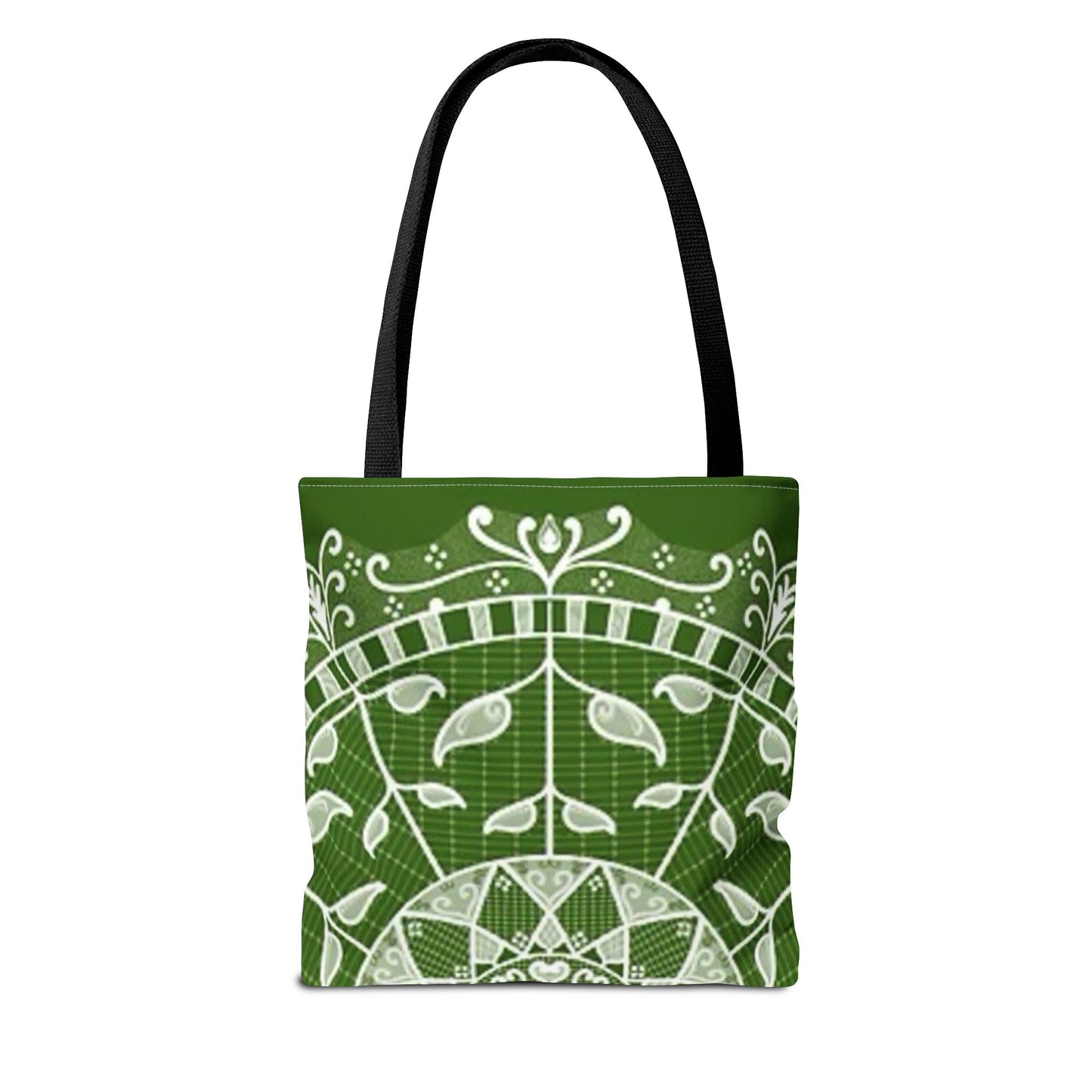 Green And White Multi Color BRAND NEW MODERN Tote Bag (AOP)