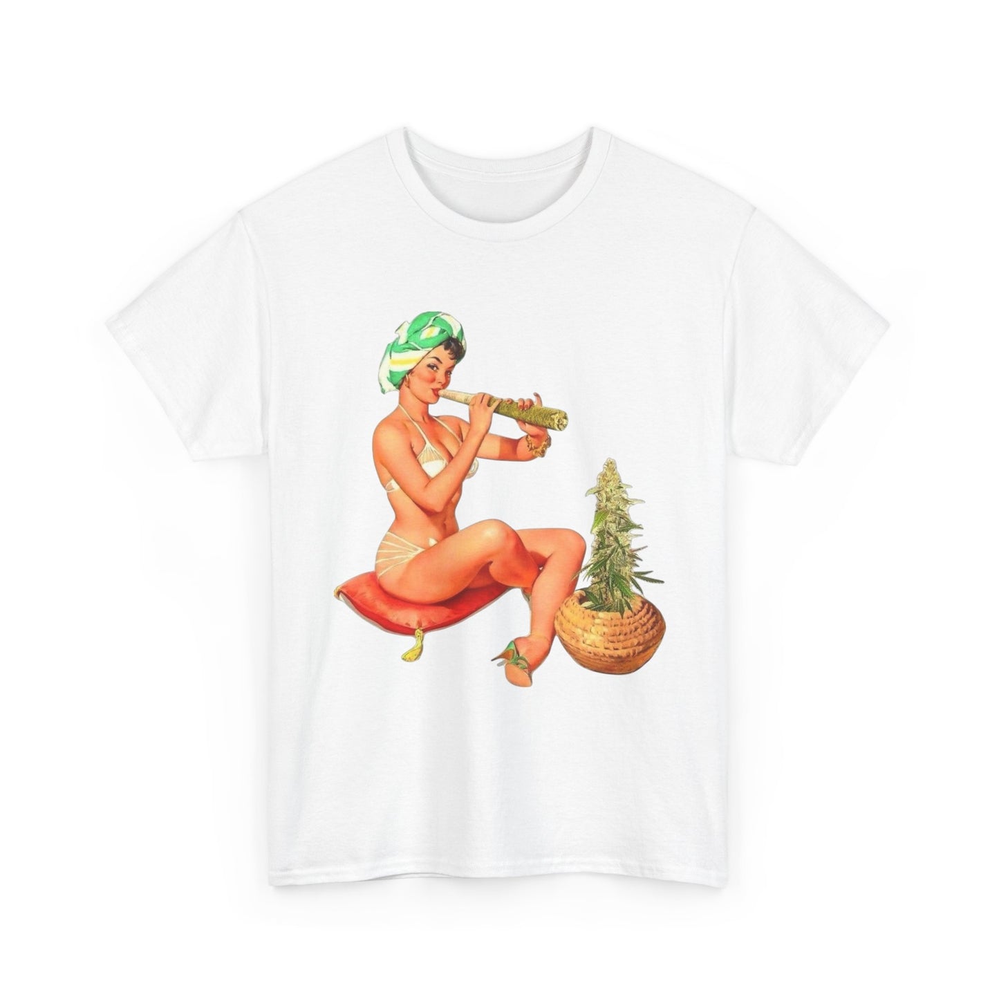 Weed Charmer Graphic T-Shirt Women's Heavy Comfy Cotton Tee